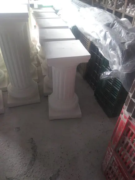 Coluna Grande 40cm Escultura Pedestal Colocar Peças Grandes