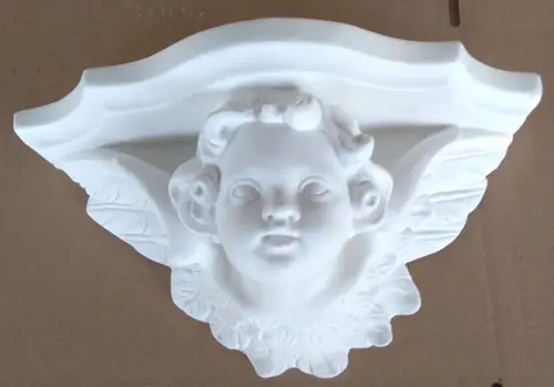Console com Anjo Imagem p/ Colocar na Parede Gesso