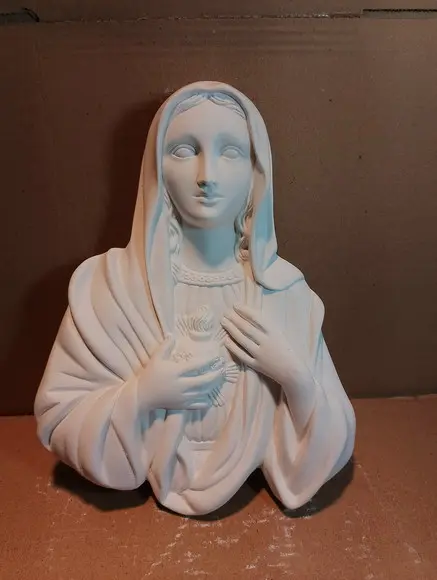 Coração de Maria + Coração de Jesus Placa de Parede