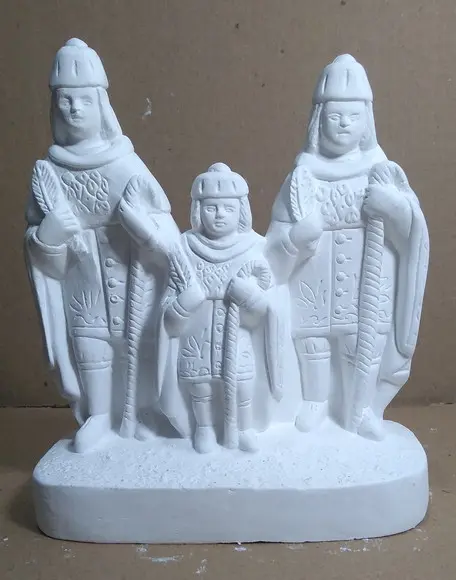 Cosme Damião e Doum Imagem Cosme Damião com Doum Escultura