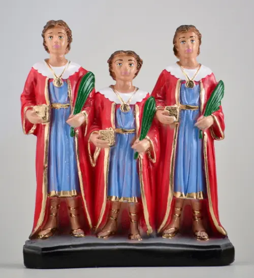 Cosme Damião e Doum Imagem Cosme e Damiao com Doum 20cm