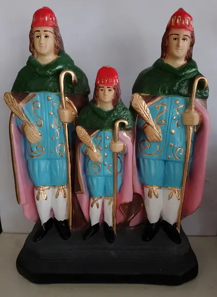 Cosme Damião e Doum Imagem São Cosme e São Damião com 40cm