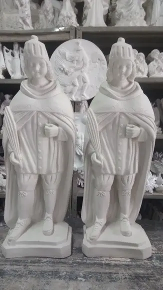 Cosme e Damião Imagem São Cosme e São Damião 60cm