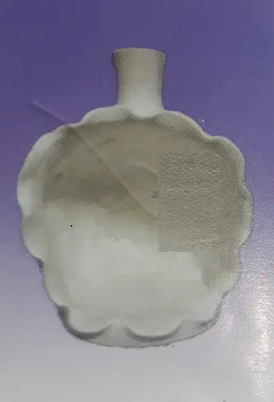 Cumbuca Escultura Cumbuca em Gesso Cru