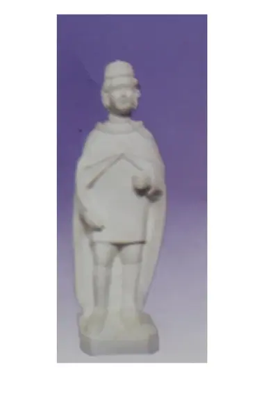 Damião Individual ou Cosme Sozinho em Gesso Cru