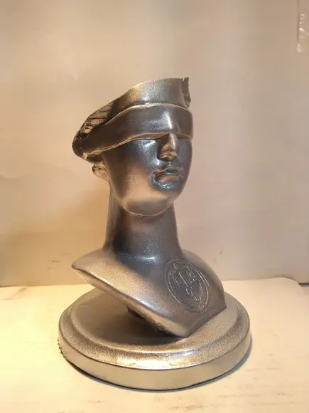 Deusa da Justiça Escultura da Justiça Imagem em Busto