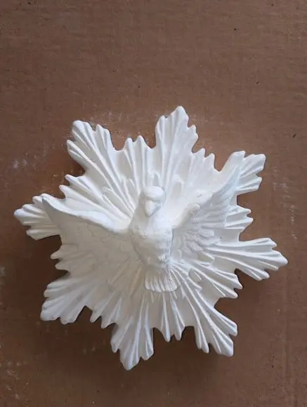 Divino Espirito Santo Imagem Pomba Divino Escultura P/parede