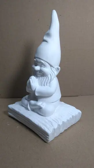 Duende do Papai Noel Imagem Doente do Papai Noel Escultura