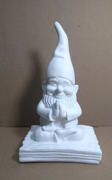 Duende do Papai Noel Imagem Doente do Papai Noel Escultura