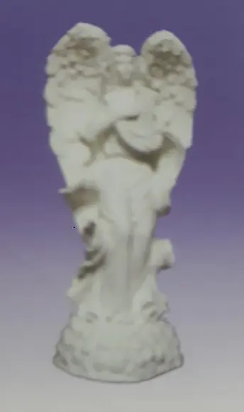 Escultura Anja Rafaela Imagem em Gesso Cru para Pintar