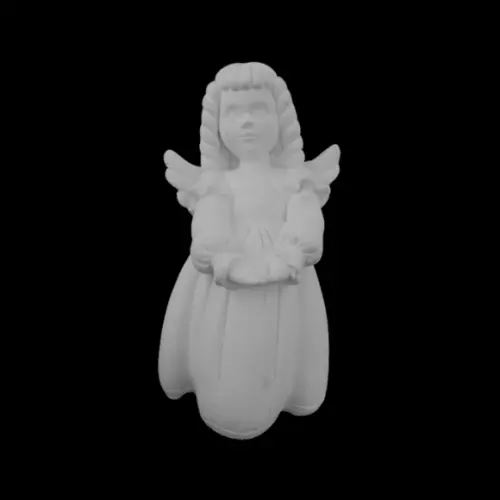 Escultura Anja Emilia em Gesso Cru para Pintar Como Desejar
