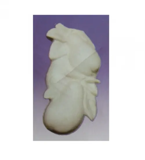Escultura Aplique de Pera de Parede para Pintar em Gesso