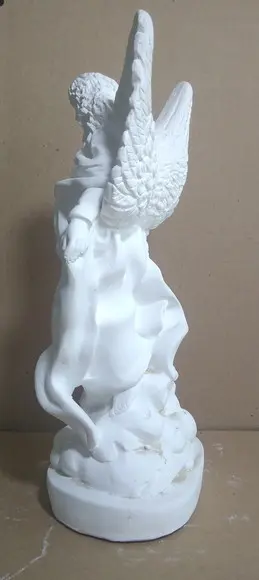 Escultura Anjo Rosinha Imagem em Gesso Cru para Pintar