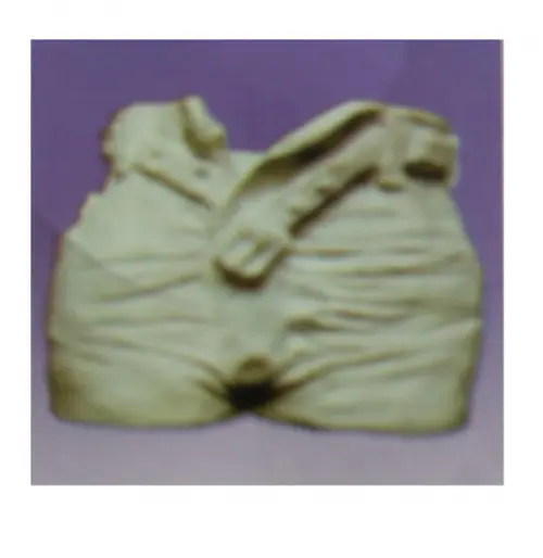 Escultura Bermuda para Decoração Imagem em Gesso para Pintar