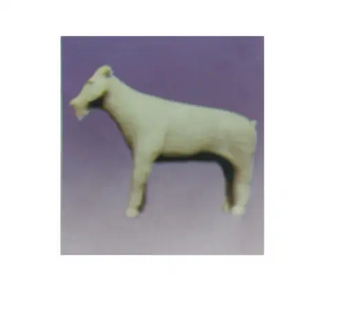 Escultura Bode Mané Imagem em Gesso Cru para Pintar