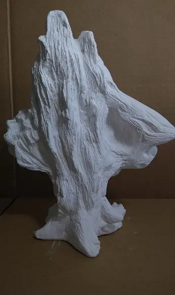 Escultura Busto de Índia Imagem em Gesso Cru para Pintar