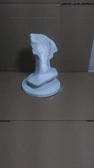 Escultura Busto Justiça Imagem em Gesso Cru para Pintar