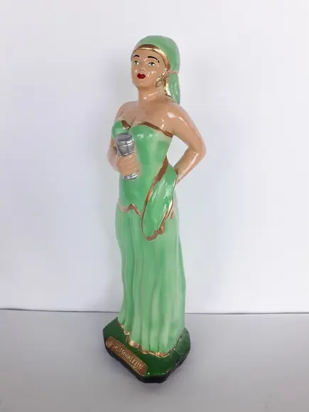 Escultura Cigana Madalena Imagem 100% em Gesso Grande