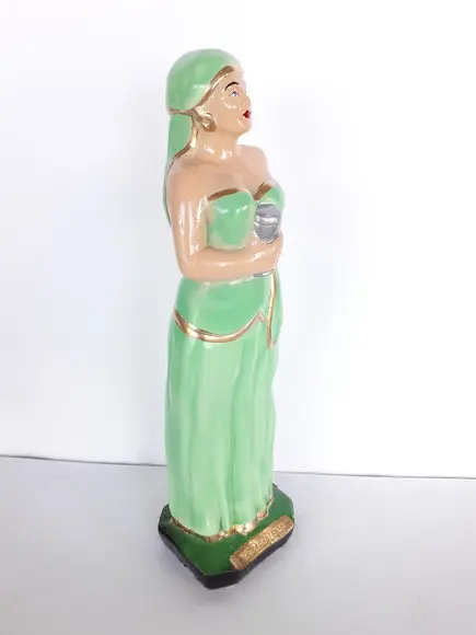 Escultura Cigana Madalena Imagem 100% em Gesso Grande