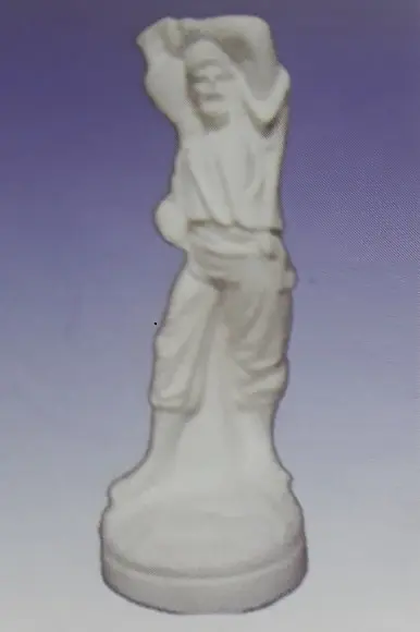 Escultura Cigano Marroquinho Imagem em Gesso Cru para Pintar
