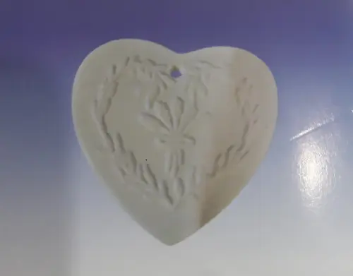 Escultura Coração de Parede Imagem para Pintar em Gesso