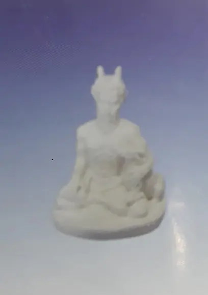 Escultura Deus da Floresta Pã Imagem para Pintar em Gesso