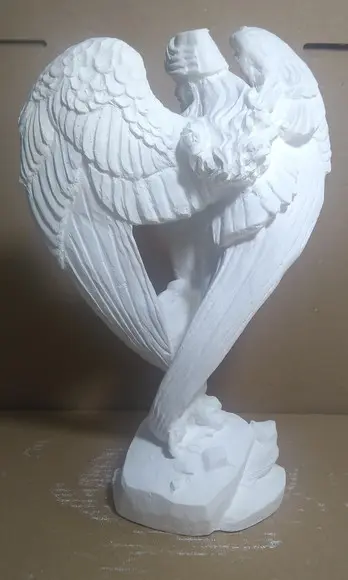 Escultura Deusa Lilith em Gesso Cru para Pintar Como Desejar