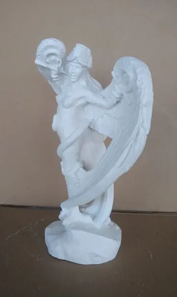 Escultura Deusa Lilith em Gesso Cru para Pintar Como Desejar