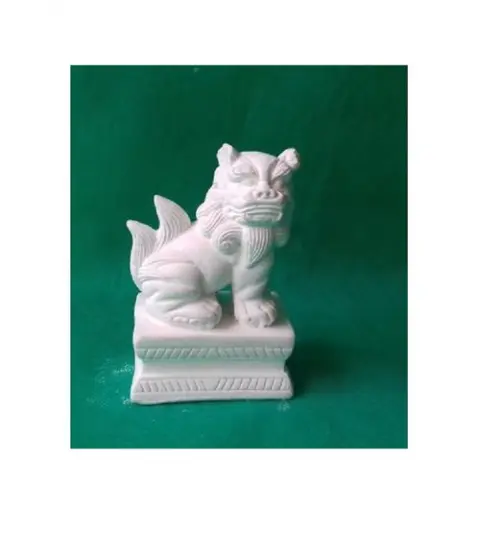 Escultura Dragão Chines Pequeno em Gesso Cru para Pintar