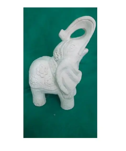 Escultura Elefante Jumbo em Gesso Cru para Pintar