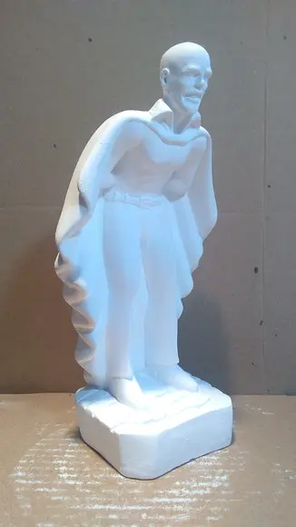 Escultura Exu Marabô Imagem em Gesso Cru para Pintar