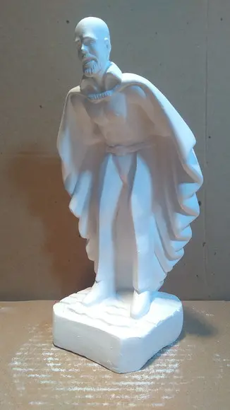 Escultura Exu Marabô Imagem em Gesso Cru para Pintar