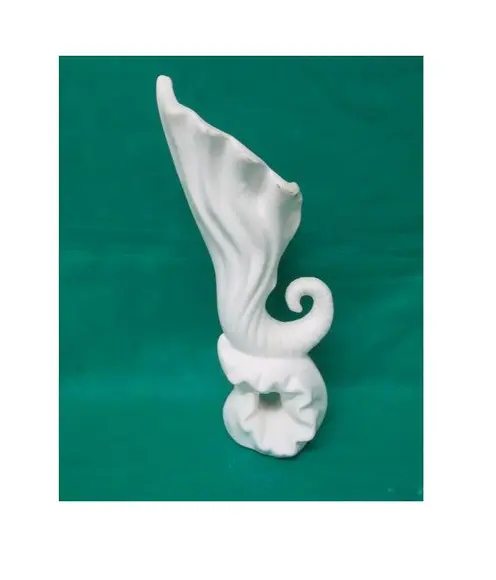 Escultura Floreira Caracol em Gesso Cru para Pintar