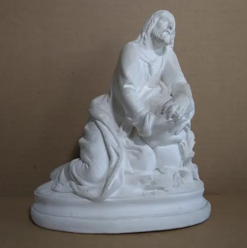 Escultura Jesus Cristo no Monte das Oliveiras Imagem Jesus