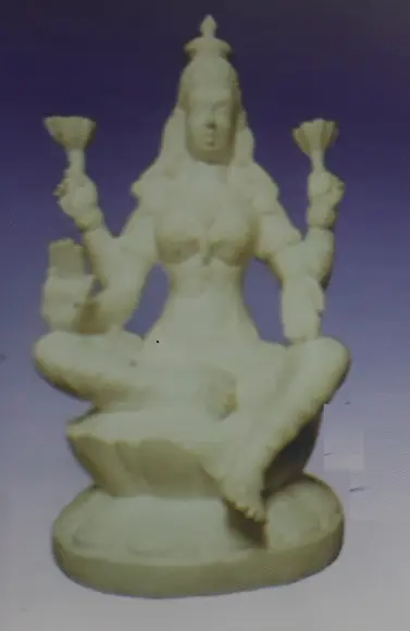 Escultura Lachimy Cravo Imagem em Gesso Cru para Pintar