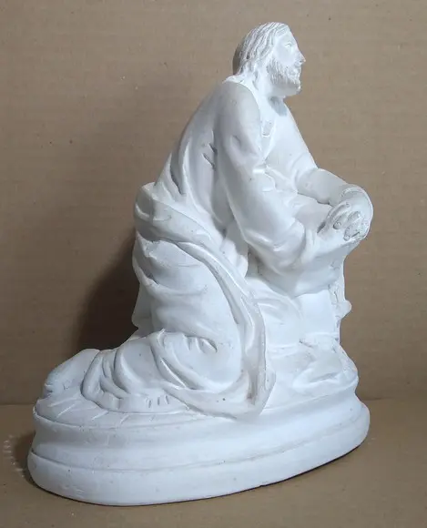 Escultura Jesus Cristo no Monte das Oliveiras Imagem Jesus