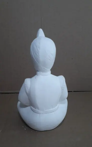 Escultura Marajá em Gesso Cru para Pintar Como Desejar