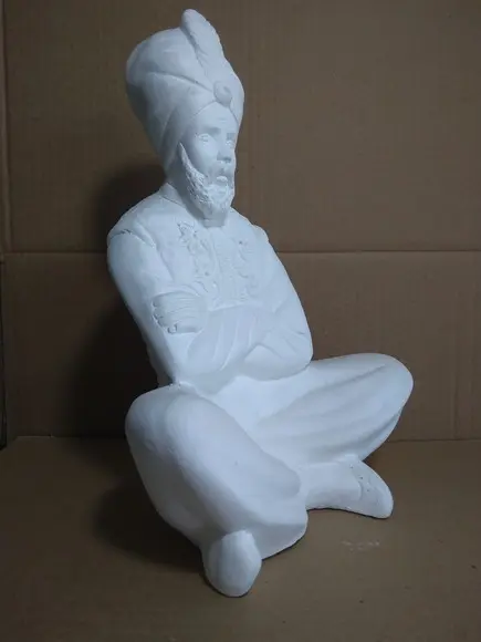 Escultura Marajá Grande Imagem Deus Indu