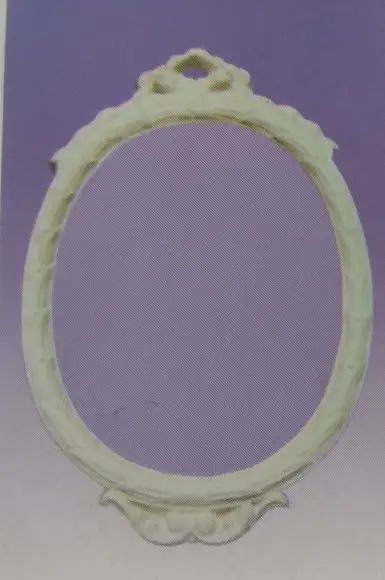 Escultura Moldura Cipó de Parede em Gesso Cru para Pintar
