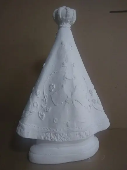 Escultura Nossa Senhora Aparecida Imagem da Aparecida Bandei