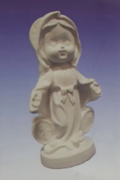 Escultura Nossa Senhora das Graças Baby para Pintar em Gesso