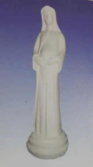 Escultura Nossa Senhora das Natividade em Gesso para Pintar