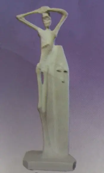 Escultura o Zé Imagem em Gesso Cru para Pintar