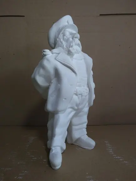 Escultura Pirata Capitão do Barco Imagem Pirata Capitão Mar