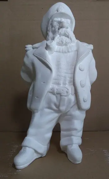 Escultura Pirata Capitão do Barco Imagem Pirata Capitão Mar