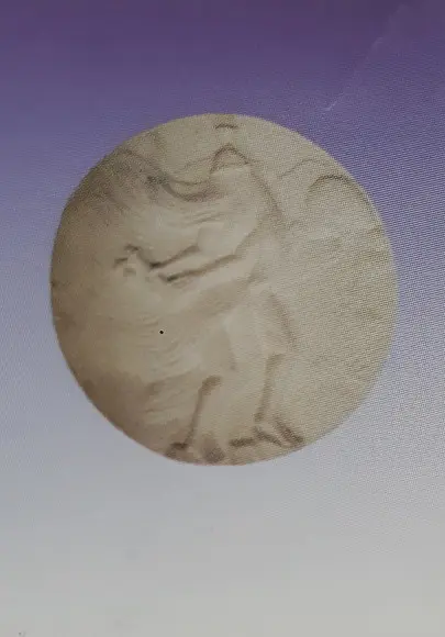 Escultura Placa de Obaluaê de Parede para Pintar em Gesso