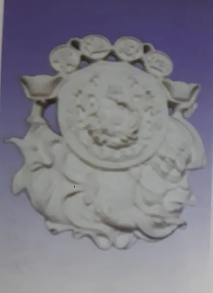 Escultura Placa de Buda Imagem de Parede para Pintar