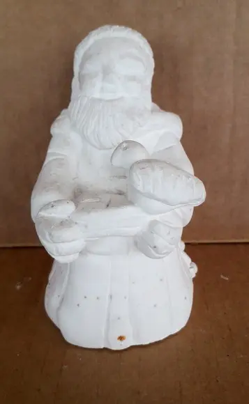 Escultura São Francisco Pequeno Imagem em Gesso para Pintar