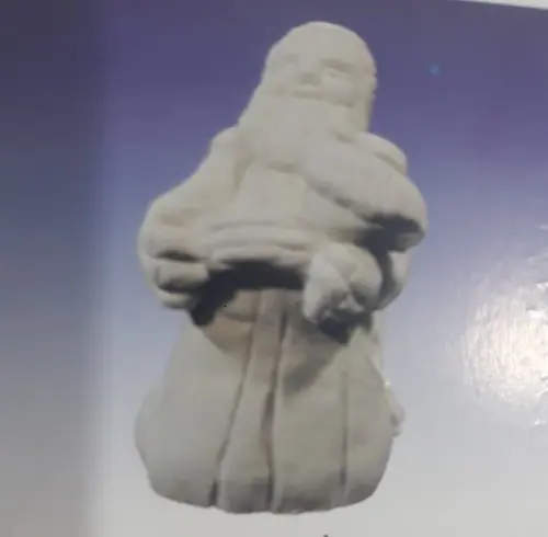 Escultura São Francisco Pequeno Imagem em Gesso para Pintar