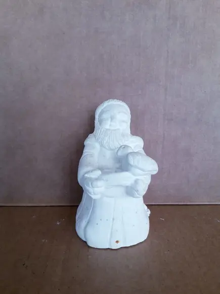 Escultura São Francisco Pequeno Imagem em Gesso para Pintar